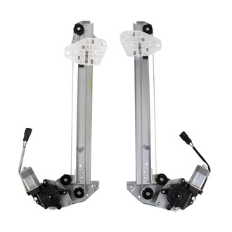 TRQ® - Rear Driver and Passenger Side Window Regulator Kit