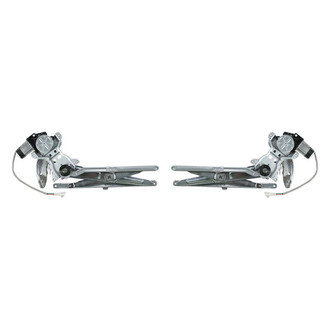 TRQ® - Driver and Passenger Side Power Window Regulator and Motor Assembly