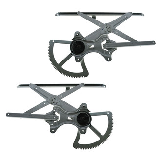 TRQ® - Front Driver and Passenger Side Power Window Regulator without Motor