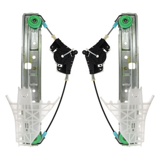 TRQ® - Rear Driver and Passenger Side Power Window Regulator without Motor