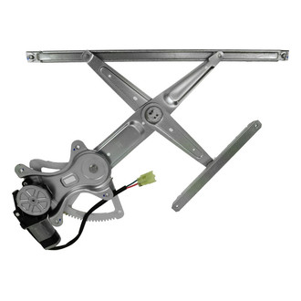 TRQ® - Front or Rear Driver Side Power Window Regulator and Motor Assembly