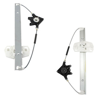TRQ® - Rear Driver and Passenger Side Power Window Regulator without Motor