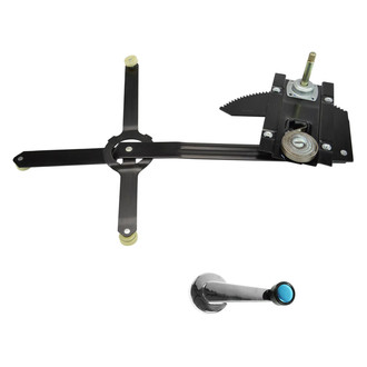 TRQ® - Front Driver Side Manual Window Regulator Kit