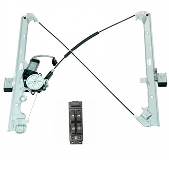 TRQ® - Front Driver Side Power Window Regulator Kit