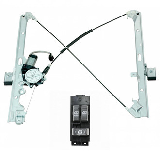 TRQ® - Front Driver Side Power Window Regulator Kit