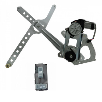 TRQ® - Front Passenger Side Power Window Regulator Kit