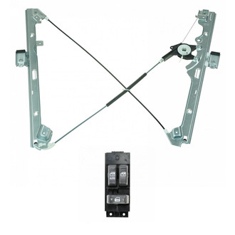 TRQ® - Front Driver Side Power Window Regulator Kit