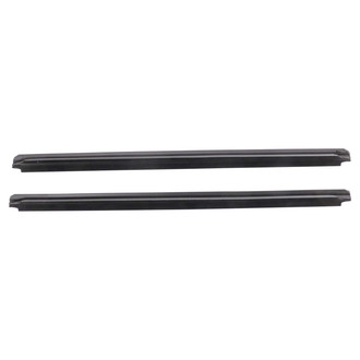 TRQ® - Rear Outer Driver and Passenger Side Door Window Belt Weatherstrip Kit