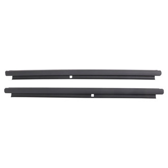 TRQ® - Rear Outer Driver and Passenger Side Door Window Belt Weatherstrip Kit