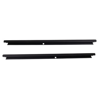 TRQ® - Rear Outer Driver and Passenger Side Door Window Belt Weatherstrip Kit