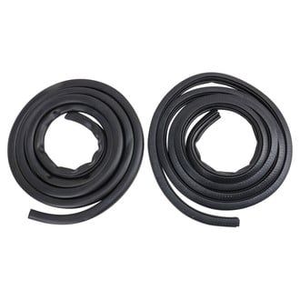 TRQ® - Rear Driver and Passenger Side Door Seal Kit