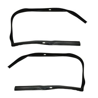 TRQ® - Front Door Window Glass Run Channel Kit