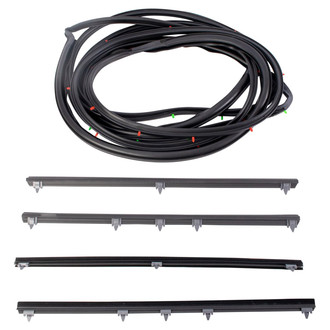 TRQ® - Door Window Belt Weatherstrip Kit