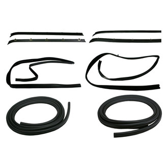 TRQ® - Front Driver and Passenger Side Door Seal Kit