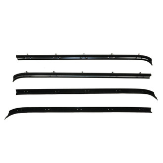 TRQ® - Front Door Window Belt Weatherstrip Kit