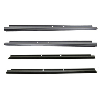 TRQ® - Front and Rear Outer Door Window Belt Weatherstrip Kit