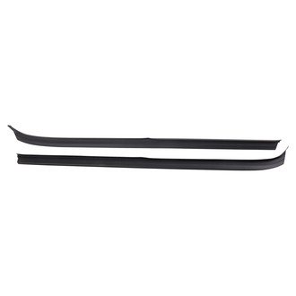 TRQ® - Front Inner Driver and Passenger Side Door Window Belt Weatherstrip Kit