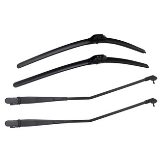 TRQ® - Windshield Wiper Arm and Blade Kit