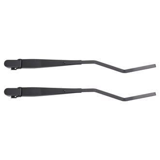 TRQ® - Driver and Passenger Side Windshield Wiper Arm Set