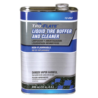 Tru-Flate® - 1 qt Can Non-Flammable Liquid Buffer Cleaner