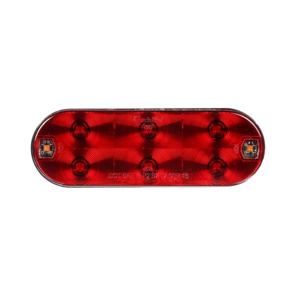 Truck-Lite® - 60 Series 6"x2" Black/Red Rectangular LED Tail Light