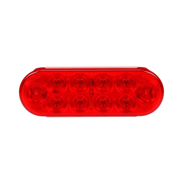 Truck-Lite® - Signal-Stat™ 6x2" Chrome/Red Rectangular LED Tail Light