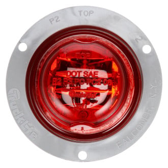 Truck-Lite® - 10 Series 2.5" High Profile Round Grommet Mount LED Clearance Marker Lights