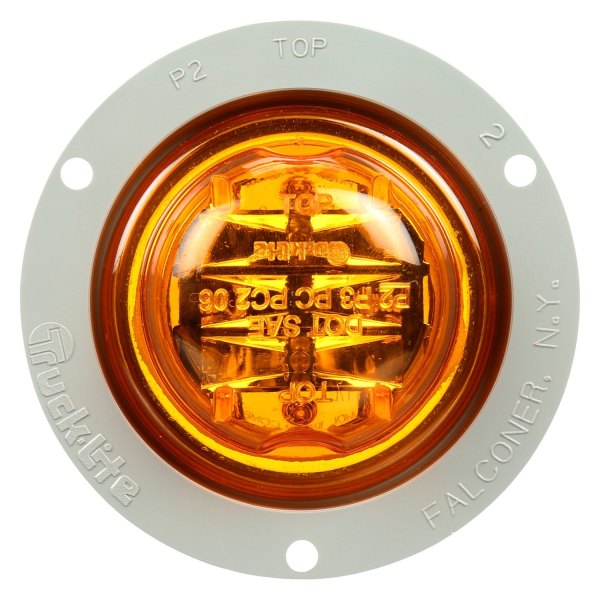 Truck-Lite® - 10 Series 2.5" High Profile Round Flange Mount LED Clearance Marker Light