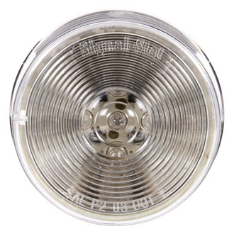 Truck-Lite® - Signal-Stat Series 2.5" Sealed Red/Clear Round Grommet Mount LED Clearance Marker Light