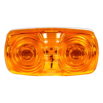 Truck-Lite® - Signal-Stat Series 2"x4" Yellow Rectangular Bolt-on Mount Clearance Marker Light