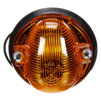Truck-Lite® - Signal-Stat Series 2"x3" Yellow Triangular Bolt-on Mount Clearance Marker Light