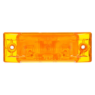 Truck-Lite® - Super 21 2"x6" Diamond Shell Rectangular Bolt-on Mount Clearance Marker Light