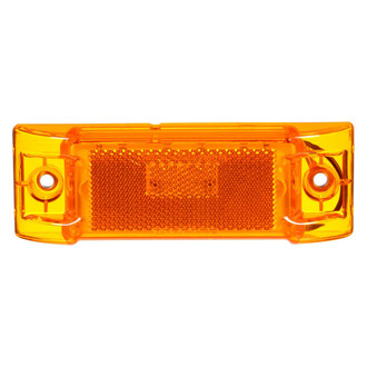 Truck-Lite® - Signal-Stat Series 2"x6" Reflectorized Sealed Yellow Rectangular Bolt-on Mount LED Clearance Marker Light