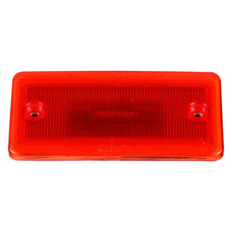Truck-Lite® 25250R - 25 Series 2"x5" Red Rectangular Bolt-on Mount LED Clearance Marker Light