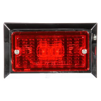 Truck-Lite® 2675 - Signal-Stat Series 2"x3" Red Rectangular Bolt-on Mount LED Clearance Marker Light
