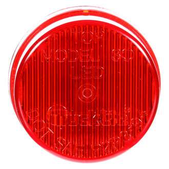 Truck-Lite® - 30 Series 2" Sealed Red Round Grommet Mount LED Clearance Marker Light