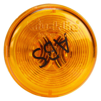 Truck-Lite® - 30 Series 2" Yellow Round Grommet Mount Clearance Marker Light