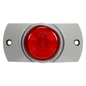 Truck-Lite® - 30 Series 2" Sealed Red Round Bracket Mount Clearance Marker Light