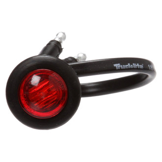 Truck-Lite® - 33 Series 0.75" Red Round Grommet Mount LED Clearance Marker Light