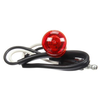 Truck-Lite® - 33 Series 0.75" Sealed Red Round Grommet Mount LED Clearance Marker Light