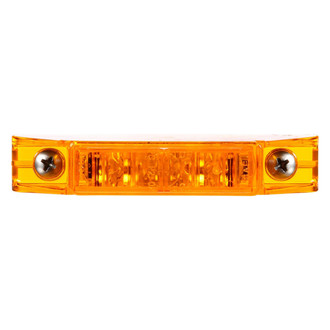 Truck-Lite® - 35 Series 1"x4" Sealed Yellow Rectangular Bolt-on Mount LED Clearance Marker Light
