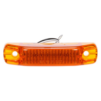 Truck-Lite® - Signal-Stat Series 1"x4" Yellow Rectangular Bolt-on Mount LED Clearance Marker Light