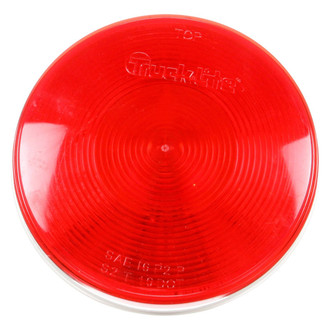 Truck-Lite® - 40 Series 4" Sealed Red Round Grommet Mount Combination Tail Light