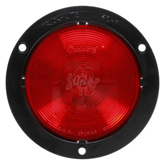 Truck-Lite® - Super 40 4" Red Round Flange Mount Combination Tail Light