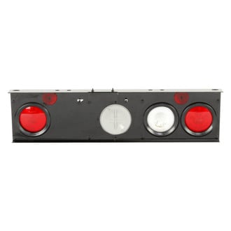 Truck-Lite® - 40 Series Sealed Red/Clear Round Bracket Mount Combination Tail Light