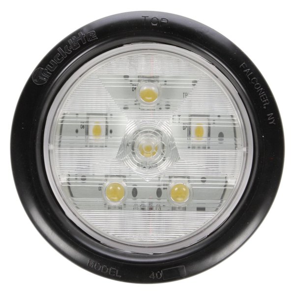 Truck-Lite® - Super 44 4" Diamond Shell Round Grommet Mount LED Backup Light