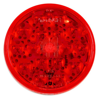 Truck-Lite® - Super 44 Series 4" Red Round Grommet Mount LED Combination Tail Light