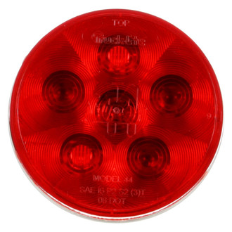 Truck-Lite® - Super 44 Series 4" Red Round Grommet Mount LED Combination Tail Light