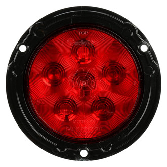Truck-Lite® - Super 44 Series 4" Red Round Flange Mount LED Combination Tail Light