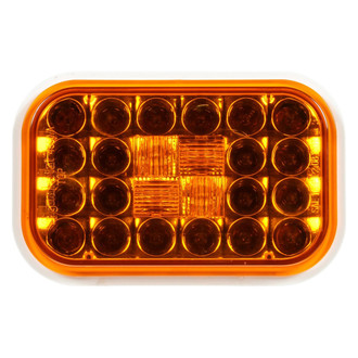 Truck-Lite® - Signal-Stat Series 3"x5" Yellow Rectangular Grommet Mount LED Turn Signal Light